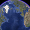 Zrzut ekranu programu Google Earth