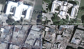 Zdjęcia skutków trzęsienia ziemi w Port-au-Prince