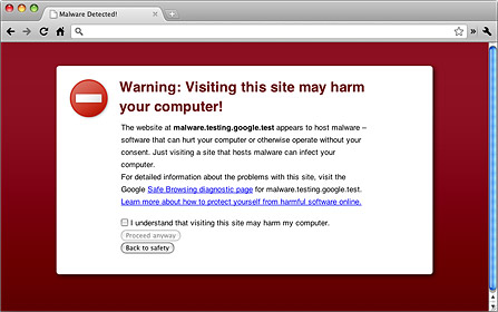 Bezpieczne przeglądanie w Google Chrome