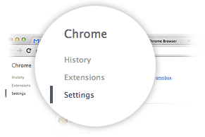 Ustawienia Google Chrome