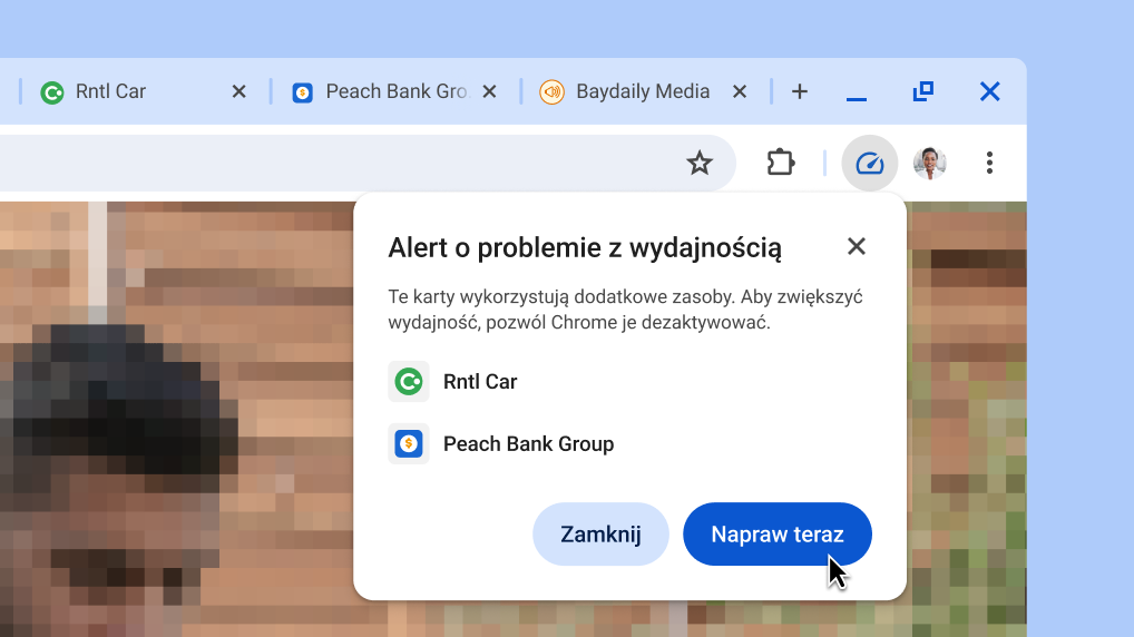 Popraw wydajność przeglądarki jednym kliknięciem