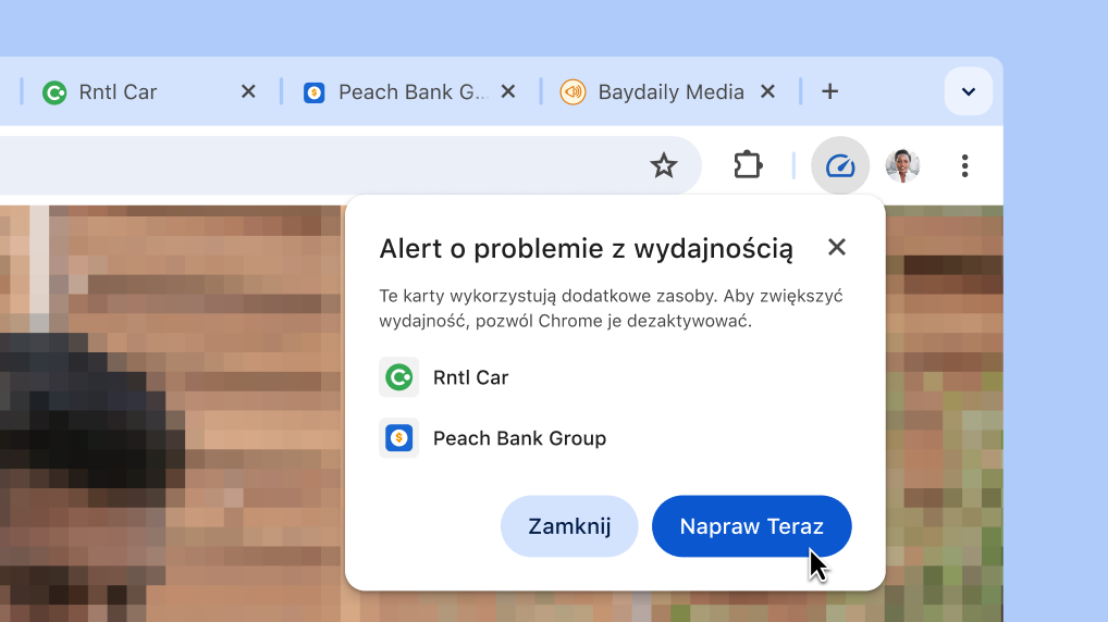 Popraw wydajność przeglądarki jednym kliknięciem