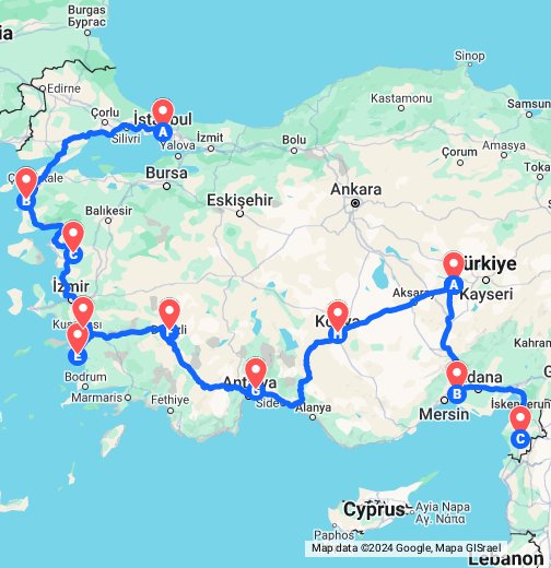 Na Jakich Półkulach Leży Azja Turcja 11 dni – Moje Mapy Google