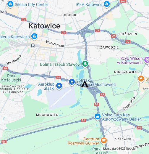 KATOWICE Moje Mapy Google